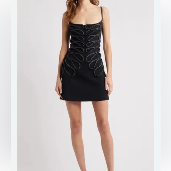 cult gaia Dresses & Skirts - Cult Gaia Black Aimee mini dress